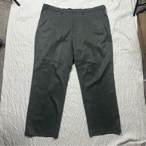 Haggar Clothing Slate Gray Dress Pants Men's 44 x 30